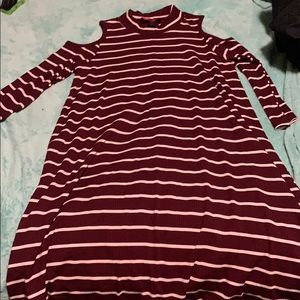 Maroon dress